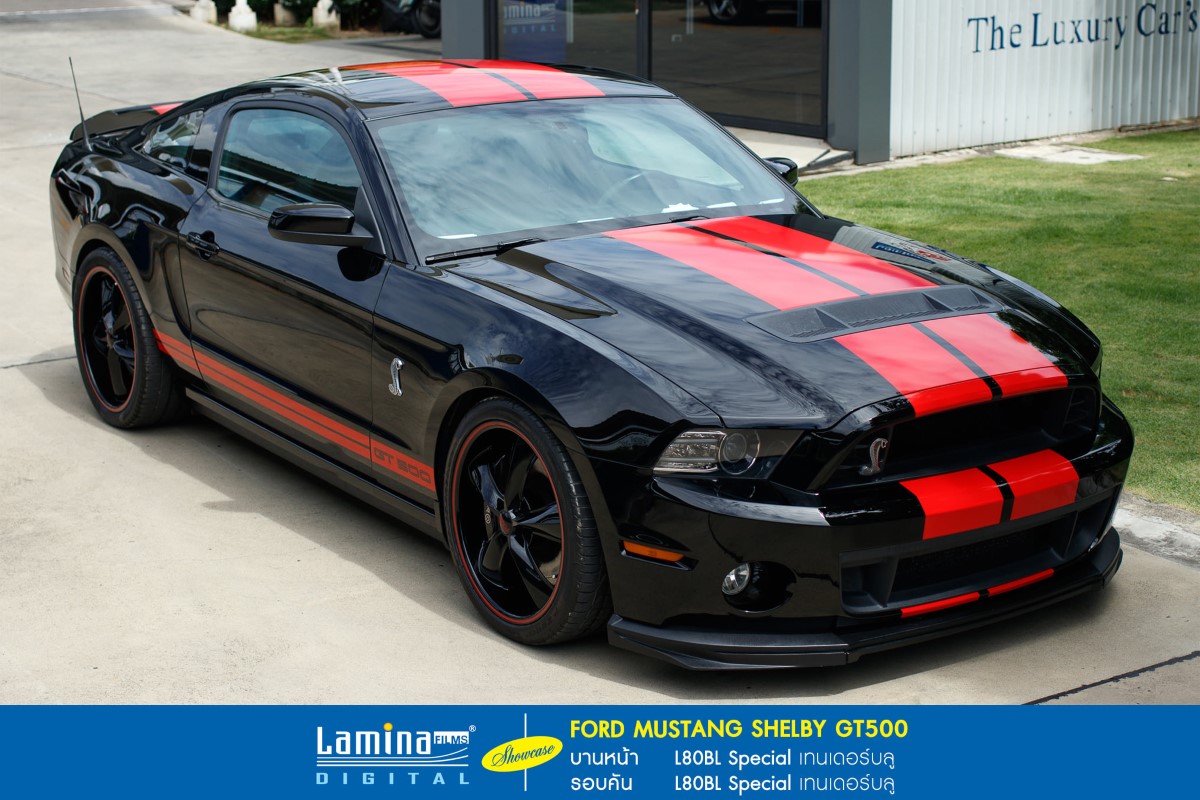 ฟิล์มใสกันร้อน  lamina special series FORD MUSTANG SHELBY GT500 8