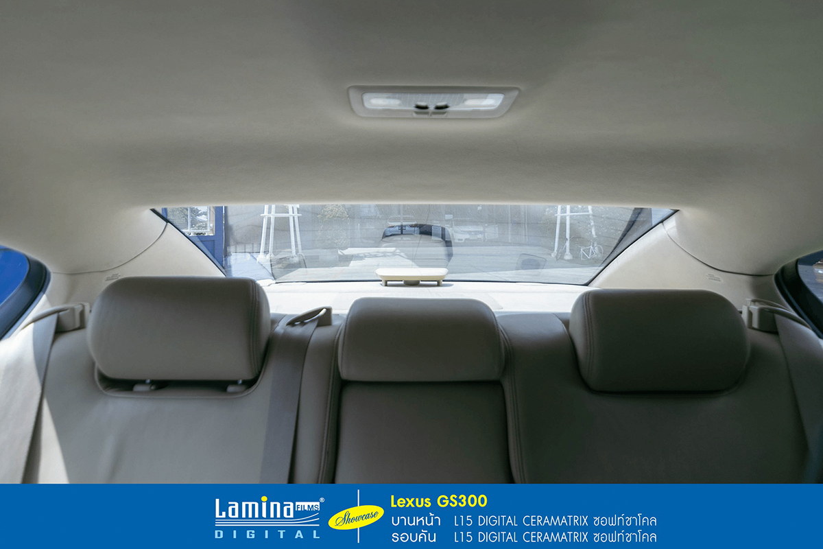 ฟิล์มเซรามิค lamina ceramatrix Lexus GS300 8