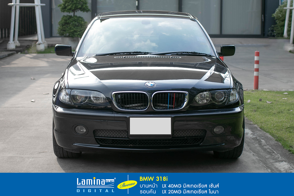 ฟิล์มรถ 60 lamina mystery series bmw 318i e46 4