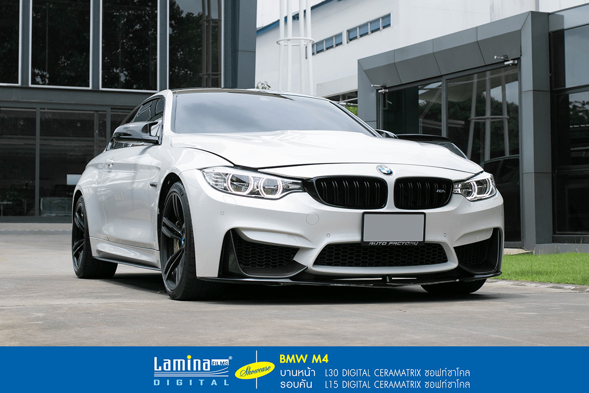 ฟิล์มเซรามิค lamina ceramatrix bmw m4 1