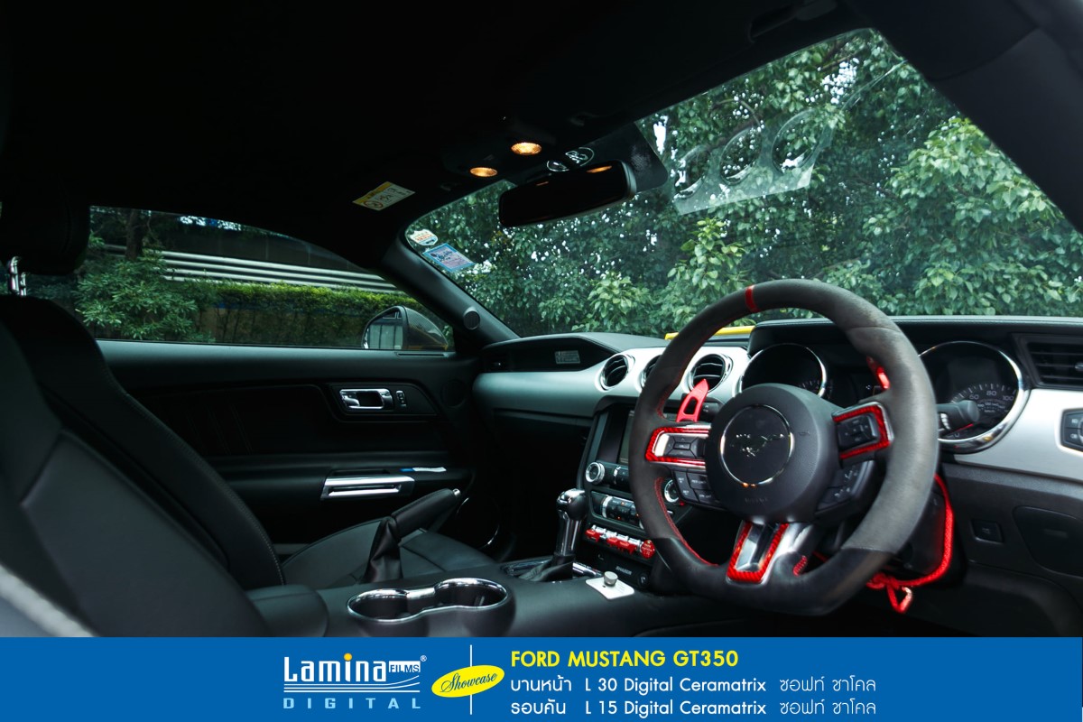 ฟิล์มเซรามิค lamina ceramatrix Ford Mustang Shelby 1