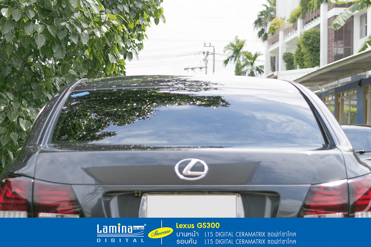 ฟิล์มเซรามิค lamina ceramatrix Lexus GS300 6