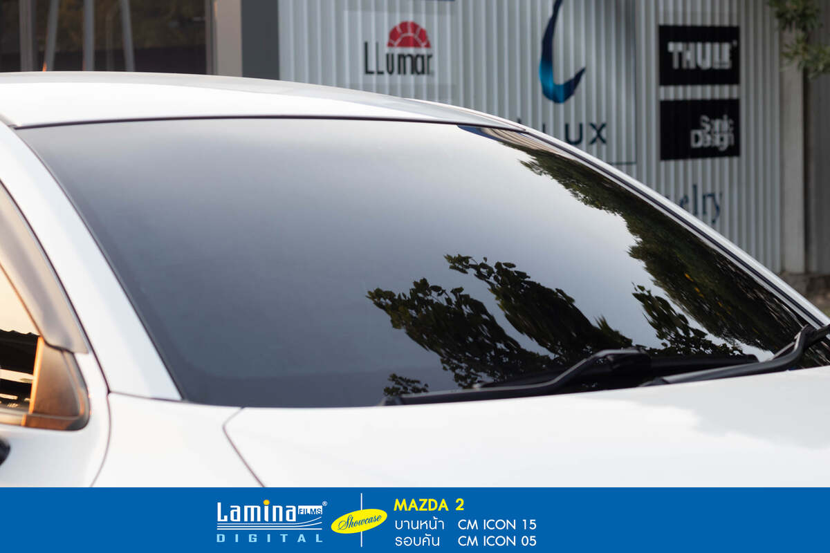ฟิล์มคาร์บอน lamina cm icon Mazda 2 3