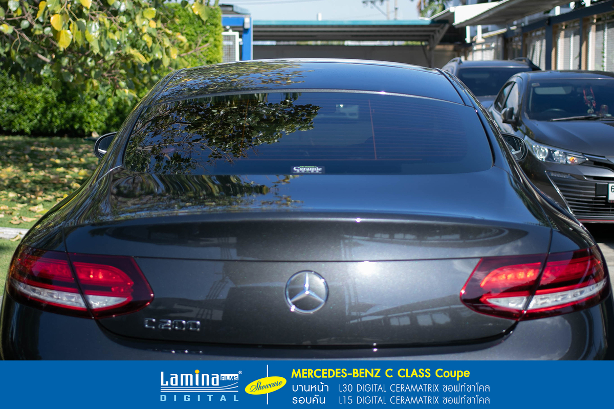 ฟิล์มเซรามิค lamina ceramatrix Mercedes-Benz C Class Coupe 3
